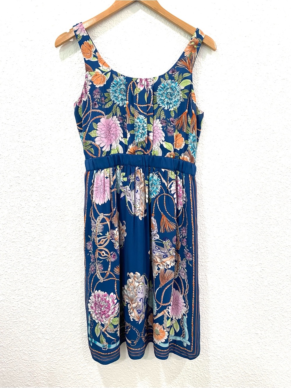Anthropologie Moulinette Soeurs Dress Women’s S Silk Summer Wedding Guest - Picture 2 of 8